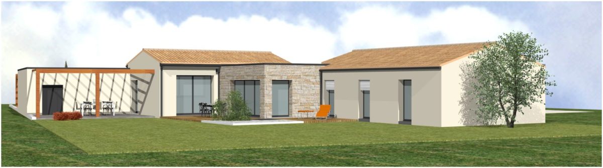 Maison neuve - 3D - Montaigu - 85 Vendée